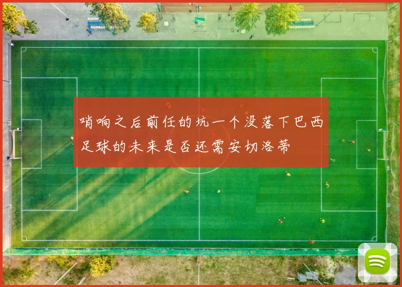哨响之后前任的坑一个没落下巴西足球的未来是否还需安切洛蒂